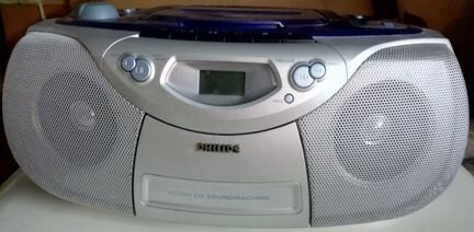 Переносная магнитола philips AZ-1004