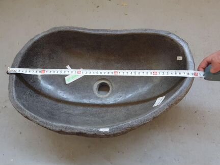 Накладная раковина из натурального камня