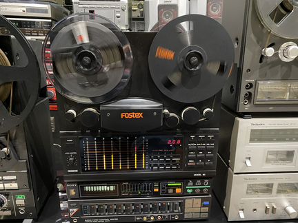 Катушечный магнитофон fostex model 80