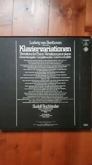 Beethoven. Variation for Piano. Box 6 lp. Telefunk