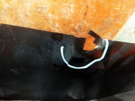 Пыльник бампера задний правый Toyota Land Cruiser