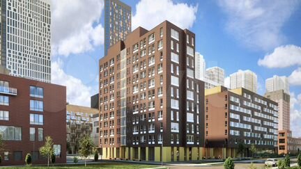 2-к квартира, 78.1 м², 7/51 эт.