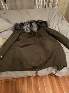 Парка зимняя с натуральным мехом