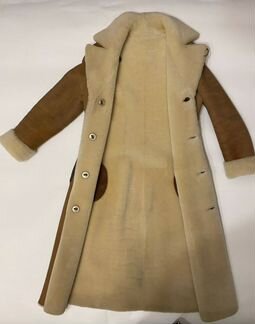 Дубленка женская натуральная 42-44. Можно вывернут