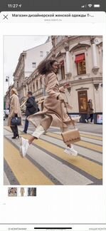 Базовое красивое пальто российского дизайнера