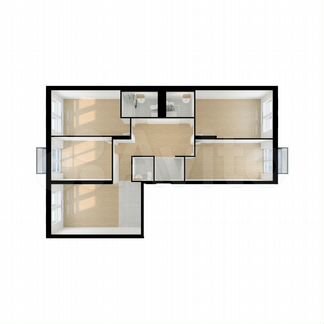 4-к квартира, 107.3 м², 2/7 эт.