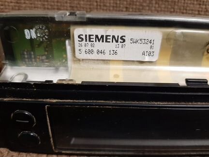 Панель индикации bosch siemens