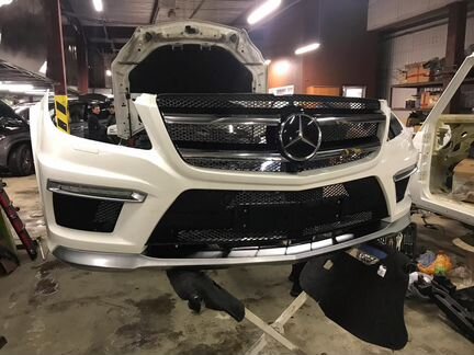 Бампер Всборе Mercedes GL AMG 63 166