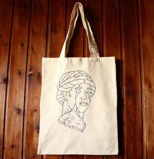 Cумка Шоппер с вышивкой