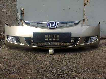 передний бампер honda civic fd3