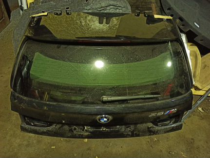 Bmw X5 F15 X5M F85 крышка багажника в сборе черный