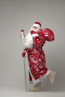 Костюм Деда Мороза Вьюга новый