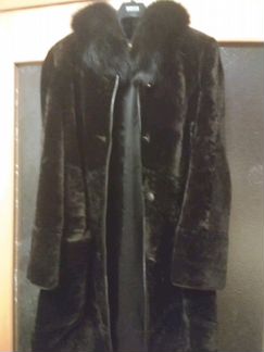 Шуба из мутона