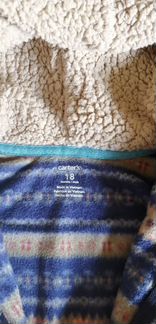 Флисовый Комбинезон Carters с ушками, 18 мес