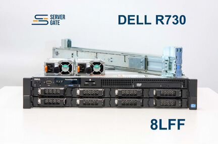 Сервер Dell R730 8LFF 2x E5-2667V3 256 GB