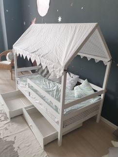 Детская кровать домик