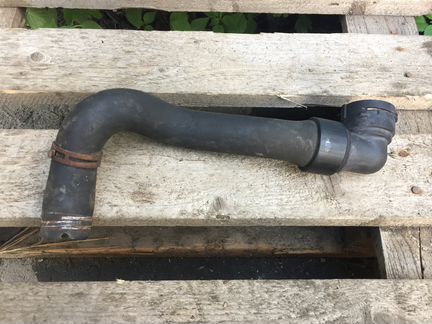 Патрубок радиатора нижний для Opel Corsa D