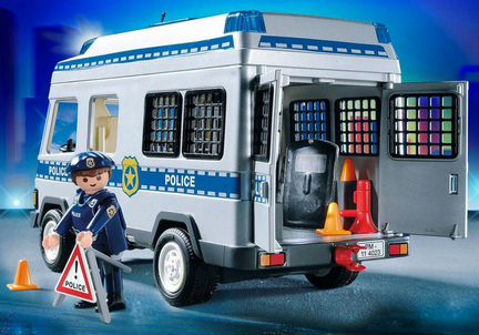 Playmobil 4023 Полиция Автозак с мигалкой