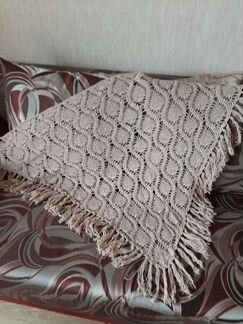 Шаль вязаная