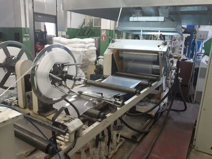 Экструзионная линия по производству плёнки PP/PS/G