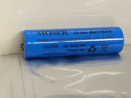Аккумулятор для Moser Li+Pro IFR18650