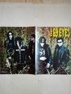 Постеры Him,Lacrimosa,The 69 eyes,The Rasmus