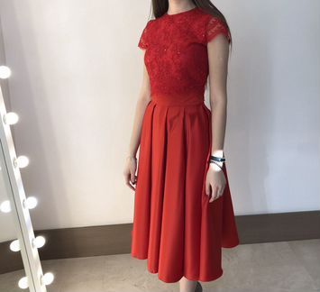 Платье вечернее «золотой песок»