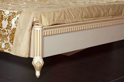 Спальня «марлен» (кремовый белый)