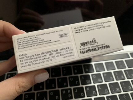 Наушники Apple Airpods 1 оригинал