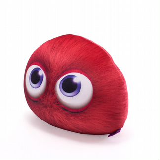 Декоративная подушка Монстрятики Цвет: Красный (24х31)