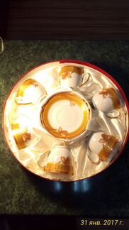 Сервиз чайный (6 чашек с блюдцами)