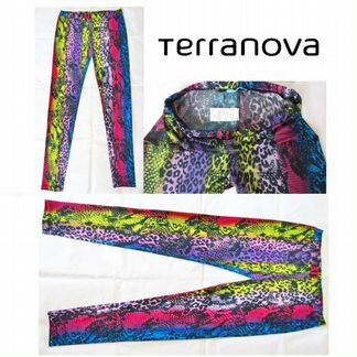 Леггинсы Terranova спортивные лосины цветные новые