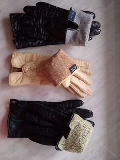 Р.7,5 Кожаные перчатки