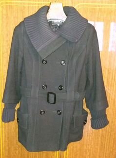 Пальто демисезонное двубортное, р. 46-48
