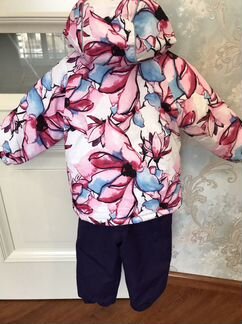 Зимний костюм для девочки 86-92