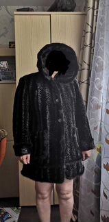 Шуба из каракуля(искусственная)