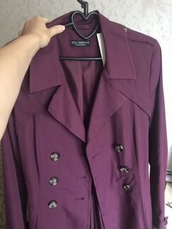 Плащ, тренч утепленный