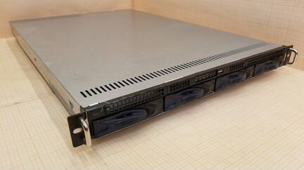 Сервер wexler 1U/2xE5405/MS-9665/DDR2/SATA/1x400W