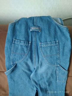 Джинсовый комбинезон