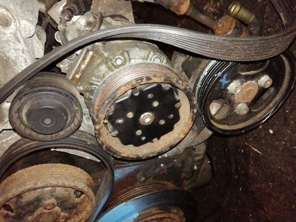 Компрессор кондиционера Volkswagen Touareg BAA