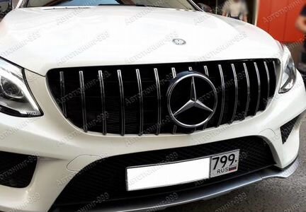 Решетка радиатора GT Mercedes GLE