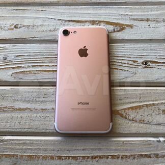 iPhone 7, 128GB, розовое золото.(32404)