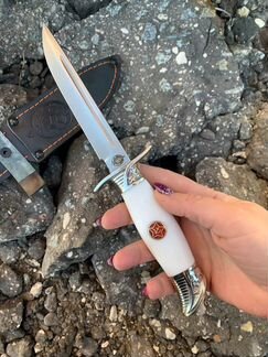 Финка «нквд», сталь Bohler K340, рукоять акрил