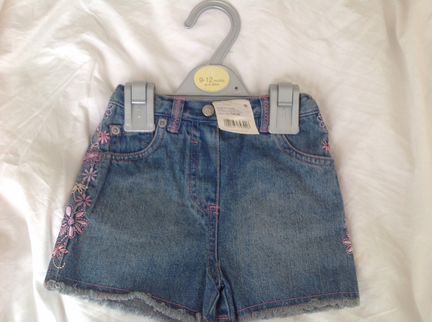 Mothercare шорты 9-24 мес