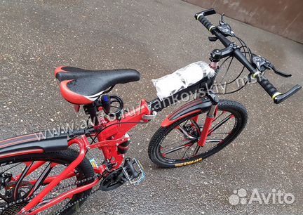 Велосипед на литых дисках