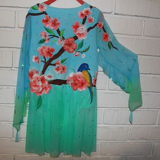 Платье для фигурного катания 128 р-р