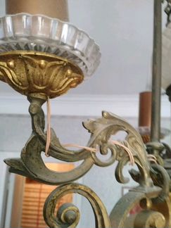 Люстра антикварная