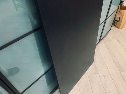 Столешница IKEA Линнмон черная 150x75