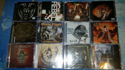 Сд диски,зарубежная музыка метал лицензия CD
