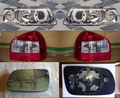 Фары фонари и зеркала для Ауди А3 8Л
